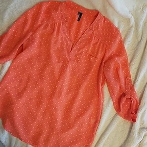 Maurice's Light & Bright Quarter Sleeve Blouse